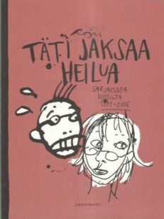Täti jaksaa heilua -kirjan kansi