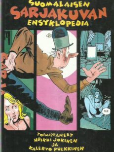 Suomalaisen sarjakuvan ensyklopedia -kirjan kansi