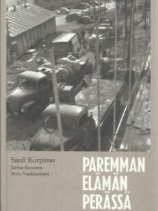 Paremman elämän perässä -kirjan kansi