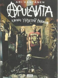 Apulanta - Kaikki yhdestä pahasta -kirjan kansi