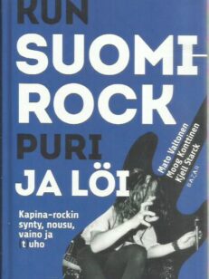 Kun Suomi-rock puri ja löi: Kapina-rockin synty, nousu, vaino ja (t)uho -kirjan kansi