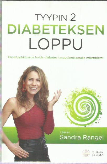 Tyypin 2 diabeteksen loppu -kirjan kansi