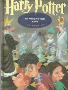 Harry Potter ja viisasten kivi -kirjan kansi