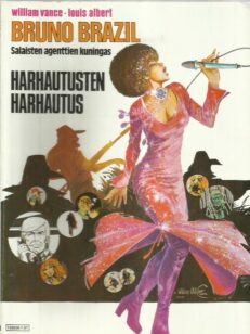Bruno Brazil - Harhautusten harhautus -kirjan kansi