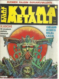 Kylmä metalli 1/1987 -kirjan kansi