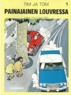 Tim ja Tom 1 - Painajainen Louvressa -kirjan kansi