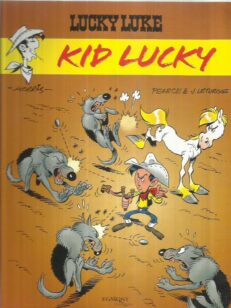Lucky Luke - Kid Lucky -kirjan kansi
