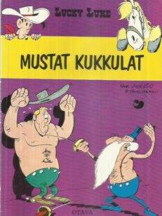 Lucky Luke - Mustat kukkulat -kirjan kansi