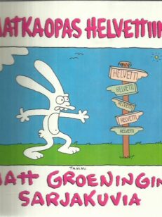 Matkaopas helvettiin -kirjan kansi