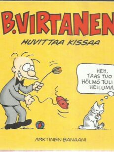B. Virtanen huvittaa kissaa -kirjan kansi