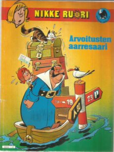 Nikke Ruori - Arvoitusten aarresaari -kirjan kansi