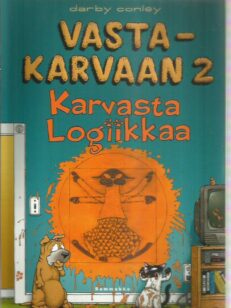 Vastakarvaan 2 - Karvasta logiikkaa -kirjan kansi