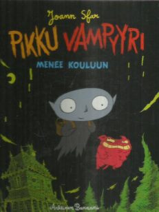 Pikku vampyyri menee kouluun -kirjan kansi