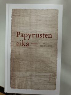 Papyrusten aika -kirjan kansi