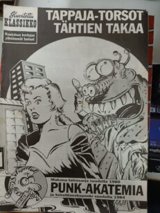 Tappaja-torsot tähtien takaa -kirjan kansi