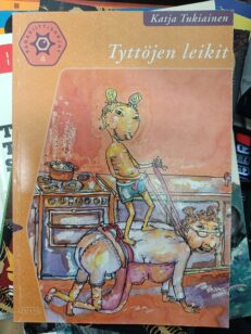 Tyttöjen leikit -kirjan kansi