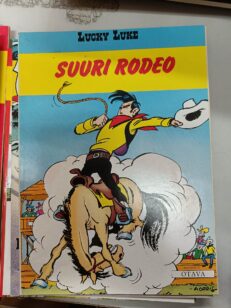 Lucky Luke - Suuri rodeo -kirjan kansi