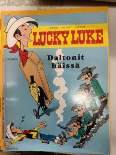 Lucky Luke - Daltonit häissä -kirjan kansi