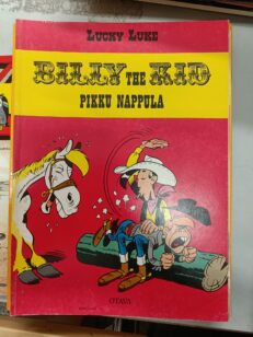 Lucky Luke - Billy the kid, pikku nappula -kirjan kansi