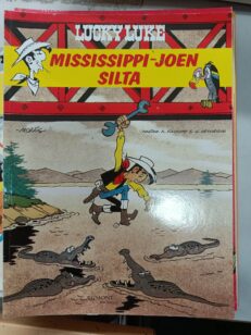 Lucky Luke - Mississippi-joen silta -kirjan kansi