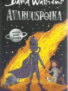 Avaruuspoika -kirjan kansi