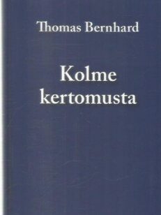 Kolme kertomusta -kirjan kansi