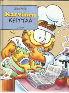 Karvinen keittää -kirjan kansi