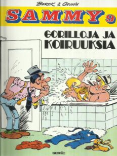 Sammy 9 - Gorilloja ja koiruuksia -kirjan kansi