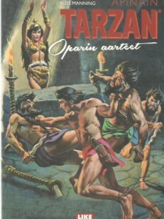 Apinain Tarzan - Oparin aarteet -kirjan kansi