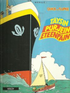 Quick & Flupke : Täysin purjein eteenpäin -kirjan kansi