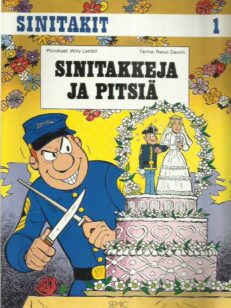 Sinitakit 1 - Sinitakkeja ja pitsiä -kirjan kansi