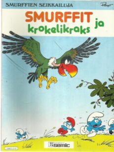 Smurffit ja Krokelikraks -kirjan kansi