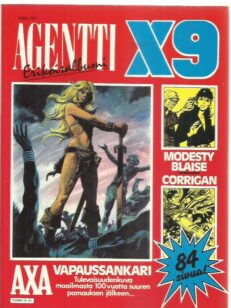 Agentti X9 Erikoisalbumi - Axa vapaussankari ym. -kirjan kansi