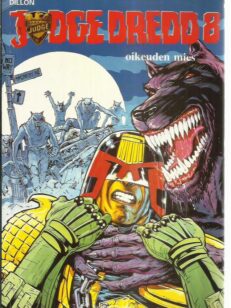 Judge Dredd 8 -kirjan kansi