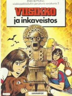 Viisikko ja inkaveistos -kirjan kansi