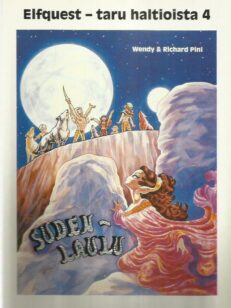 Elfquest - taru haltioista 4 - Sudenlaulu -kirjan kansi
