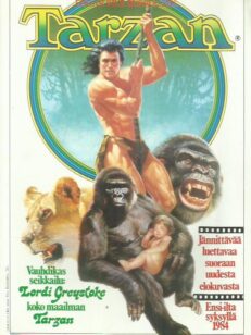 Tarzan albumi: Lordi Greystoke -kirjan kansi