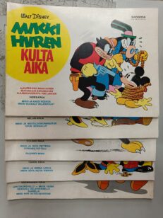 Mikki Hiiren Kulta-aika 1-5 -kirjan kansi