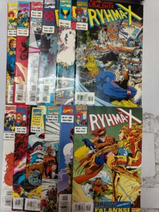 Ryhmä-X 1-12/1995 (vuosikerran kaikki numerot) -kirjan kansi