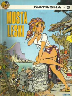 Natasha 5 - Musta leski -kirjan kansi