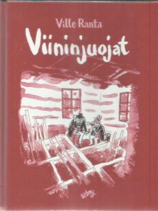 Viininjuojat -kirjan kansi