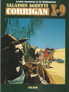 Salainen agentti X-9 Corrigan -kirjan kansi