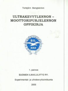 Ultrakevytlennon ja moottoripurjelennon oppikirja -kirjan kansi