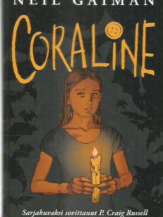 Coraline -kirjan kansi