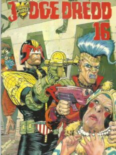Judge Dredd 16 -kirjan kansi