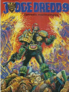 Judge Dredd 9 - Operaatio maailmanloppu 1 -kirjan kansi