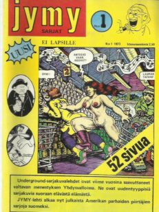 Jymy 1/1973 -kirjan kansi
