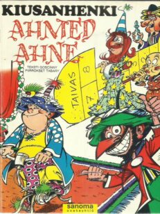 Kiusanhenki Ahmed Ahne -kirjan kansi