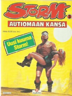 Storm 3 - Autiomaan kansa -kirjan kansi