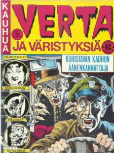 Verta ja väristyksiä 2/1988 -kirjan kansi